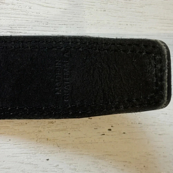 Carhartt Leather Belt Black 39" - 43" Hole Range - Picture 2 of 6